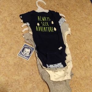 5pk Newborn Onesies - New